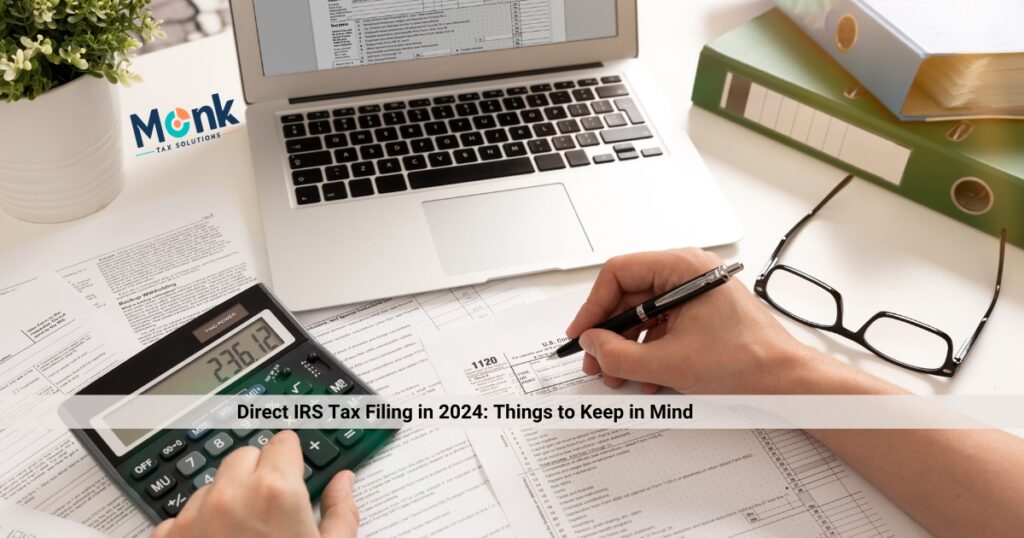 Direct IRS Tax Filing in 2024